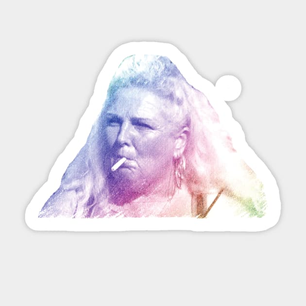 90 Day Fiance Angela Deem Smoking Sticker by Harvesting